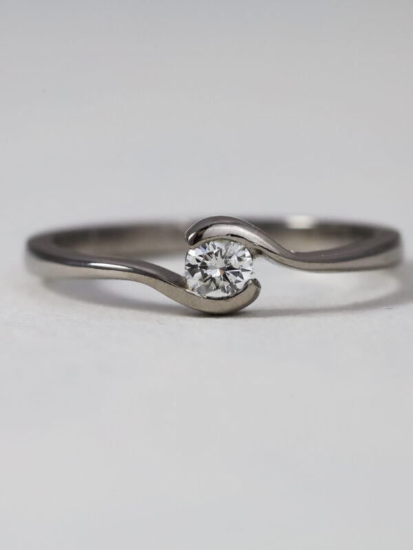 Solitario Ola Diamante