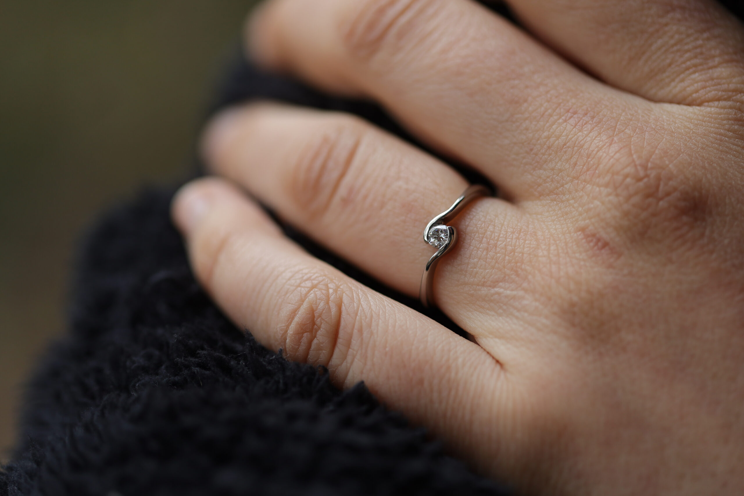 Solitario Ola Diamante - Imagen 4