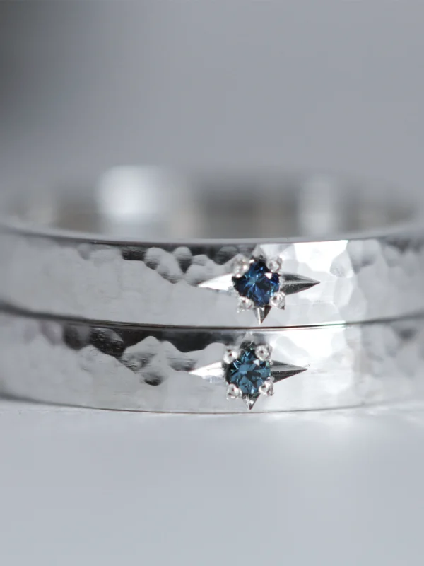 Argollas Zafiro Estrella